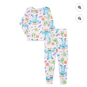 Monster Inc Toddler 2 PC Pajama Set Size 5T NWT